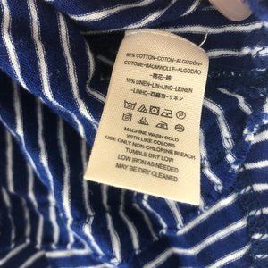 Free People Tops - We The Free | Boho Striped Blue Top Sz XS Free People Tops - We The Free | Boho Striped Blue Top Sz XS